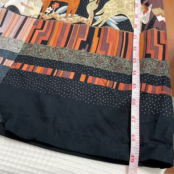 Laura Vintage 90s Boho Safari Maxi Tank Dress Size 12 - Picture 3 of 9